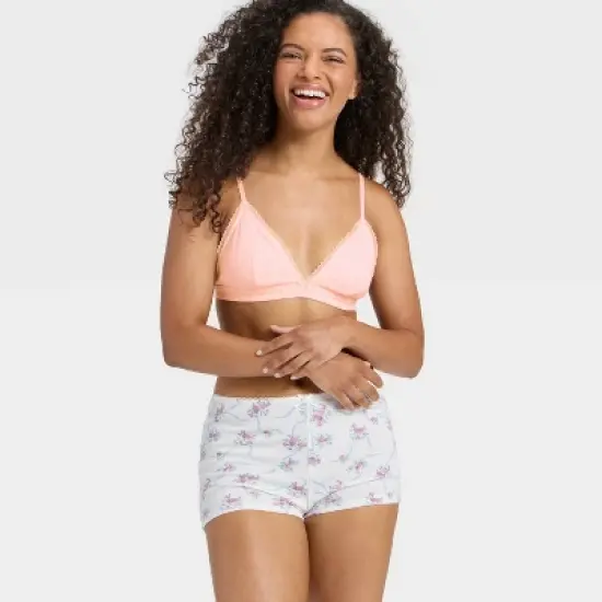 Women's Pointelle Triangle Bralette - Wild Fable&trade; image {2}