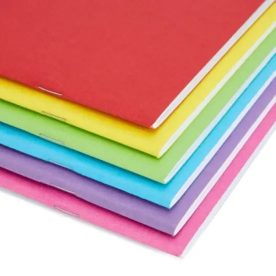 Paper Junkie 24 Pack Unlined Notebooks for Students, Blank Books for Kids to Write Stories and Draw, A5 Sketchbooks (5.5 x 8.5 In) image {6}