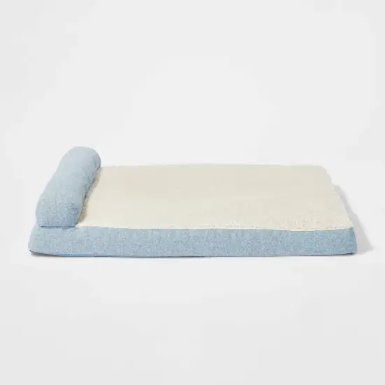 Sofa Bolster Dog Bed - Light Blue - Boots & Barkley&trade; image {6}