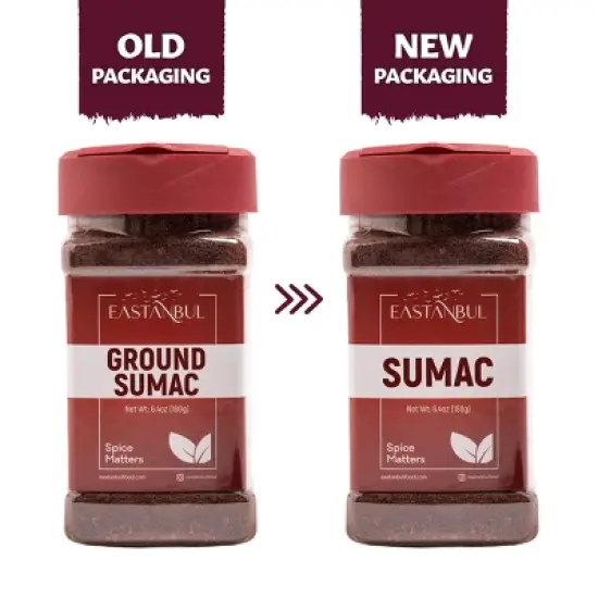 Eastanbul Ground Sumac Spice, Ground Sumac, Mediterranean Harvest Sumac, 6.4oz image {1}