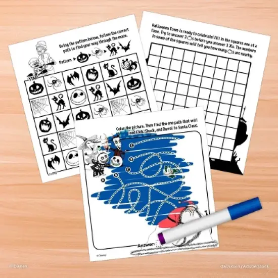 Nightmare Before Christmas Imagine Ink Magic Ink Book image {3}