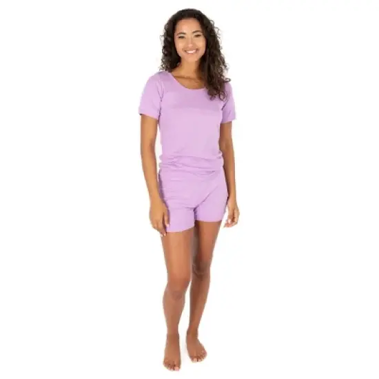 Leveret Womens Two Piece Short Cotton Pajamas image {6}