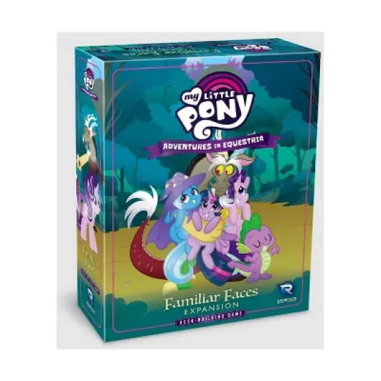 My Little Pony - Adventures in Equestria Deck-Building Game - Familiar Faces Expansion Board Game image {1}
