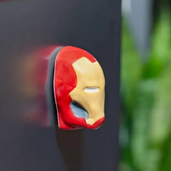 Surreal Entertainment Iron Man Refrigerator Magnet | 3D Superhero Collectible Magnet | 2 Inches Tall image {5}