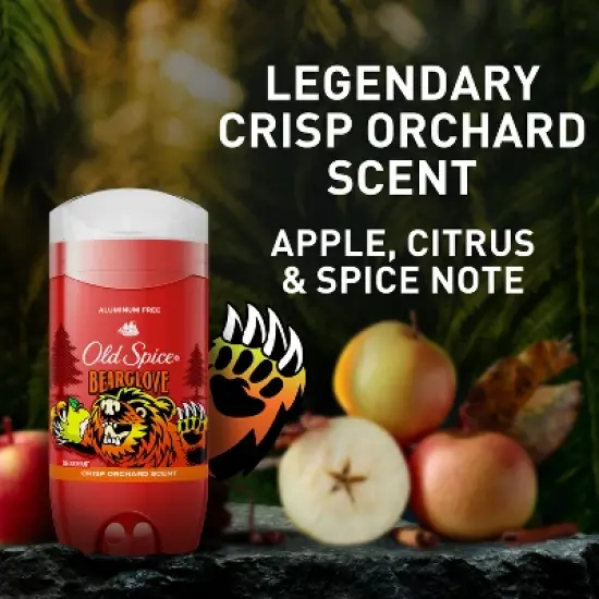 Old Spice Wild Collection Bearglove Deodorant - 3oz image {4}