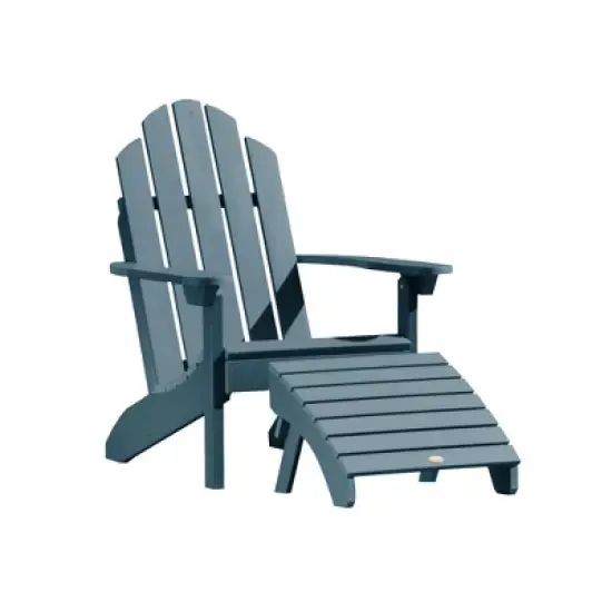 Westport 2pc Folding Adirondack Chair with Ottoman - highwood
 image {10}
