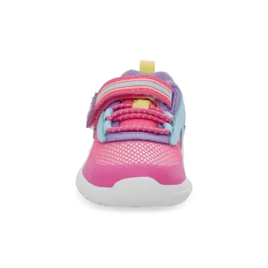 Stride Rite Kids Unisex Ian Sneaker | 10 | Pink Multi image {4}