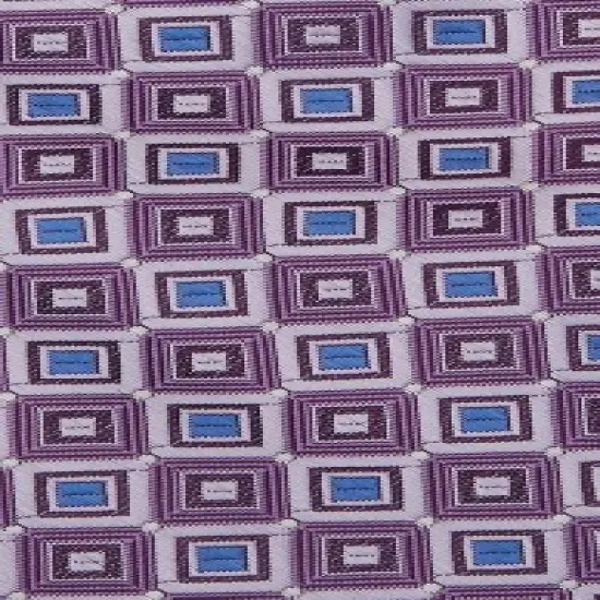 KingSize Men's Big & Tall  Extra Long Classic Geo Tie Necktie image {2}