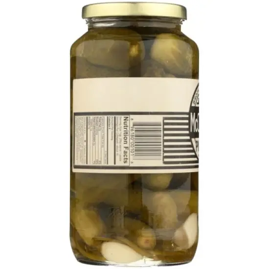 McClure's Whole Garlic & Dill Pickles - Case of 6/32 oz image {3}