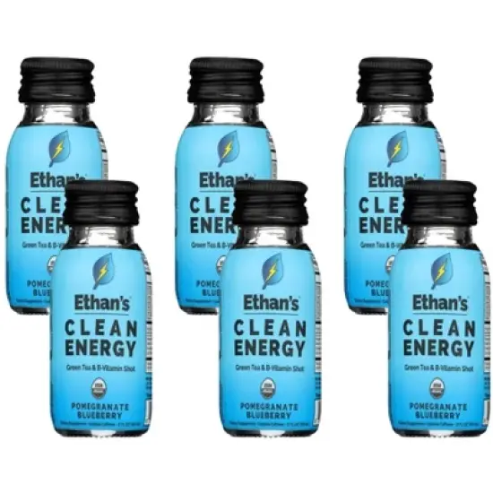 Ethan's Pomegranate Blueberry Clean Energy Shot - Case of 6/2 oz image {5}