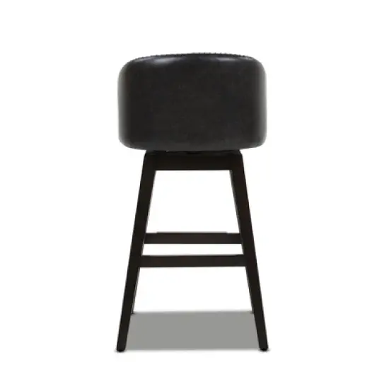 Jennifer Taylor Home Davidson 30" Swivel Low Back Bar Stool image {2}