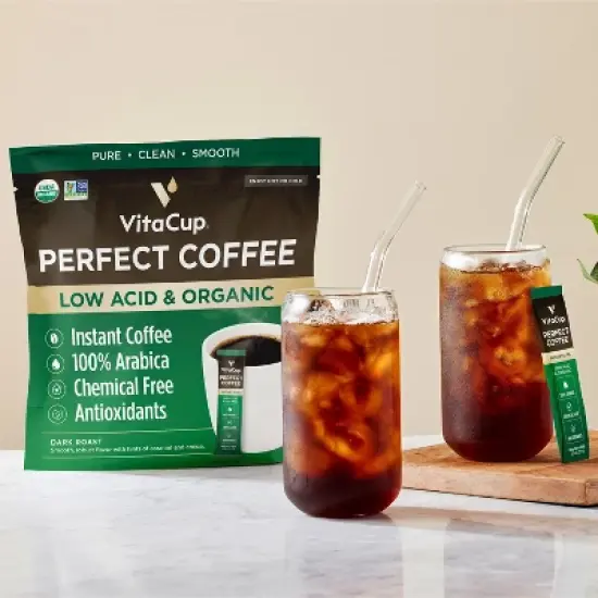 VitaCup Perfect Instant Dark Roast Coffee - 24ct image {1}