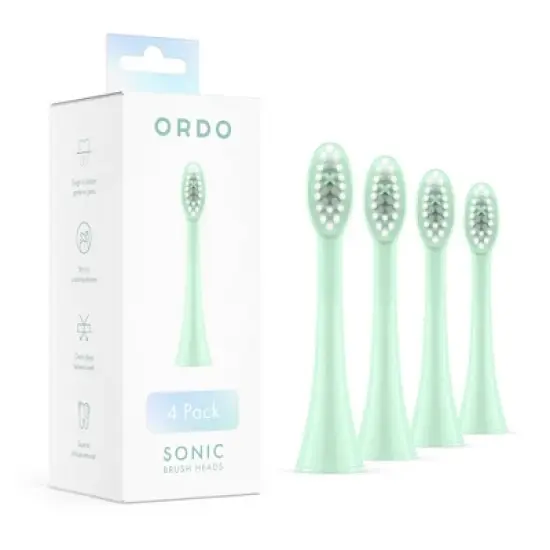 Ordo Sonic Brush Heads Mint Green Sage - 4pk image {4}