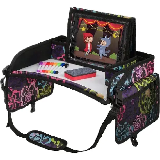Lusso Gear Kids Travel Activity Tray for Car, Airplane or Booster Seat image {10}