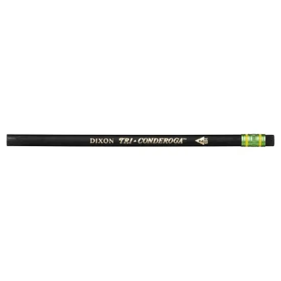 Ticonderoga&reg; Tri-Conderoga&trade; 3-Sided Pencils with Sharpener, 12 Per Pack, 2 Packs image {5}
