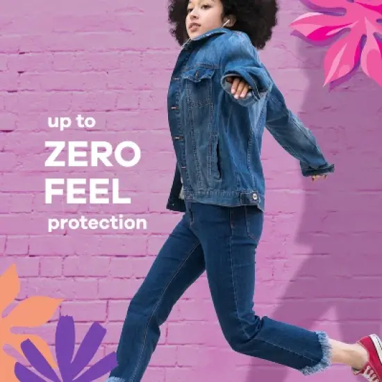 Always Radiant FlexFoam Heavy Flow Absorbency Pads with Wings - Scented - Size 2 image {3}