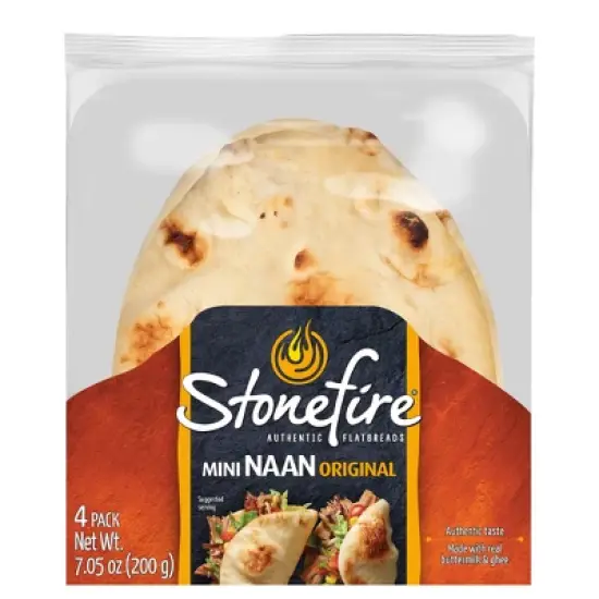 Stonefire Mini Original Naan - 7.05oz/4ct image {8}