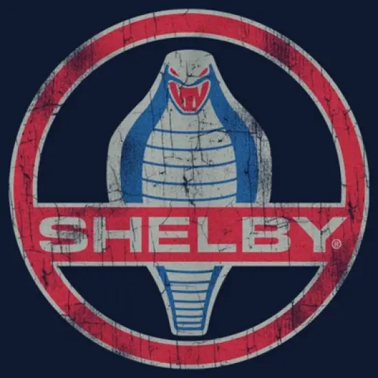 Junior's Shelby Cobra Vintage Logo Cowl Neck Sweatshirt image {1}