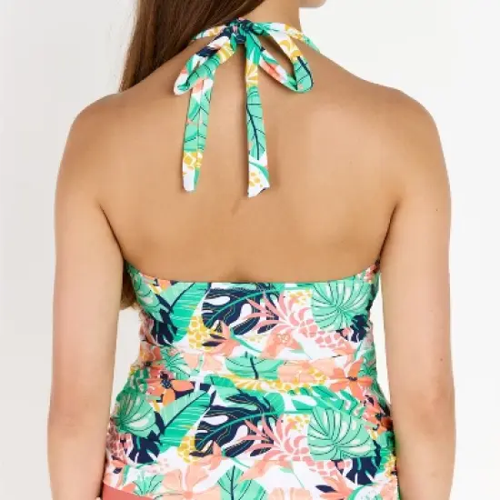 Calypsa Womens Halter Maya Swim Top image {4}