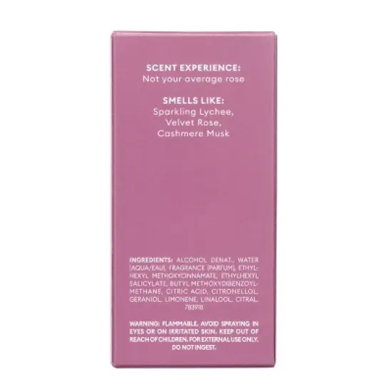 fine'ry. Women's Eau de Parfum Perfume - Rosa Lina - 2 fl oz image {4}