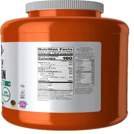 Whey Protein-Vanilla by Now Foods  -  6 lbs Powder image {1}