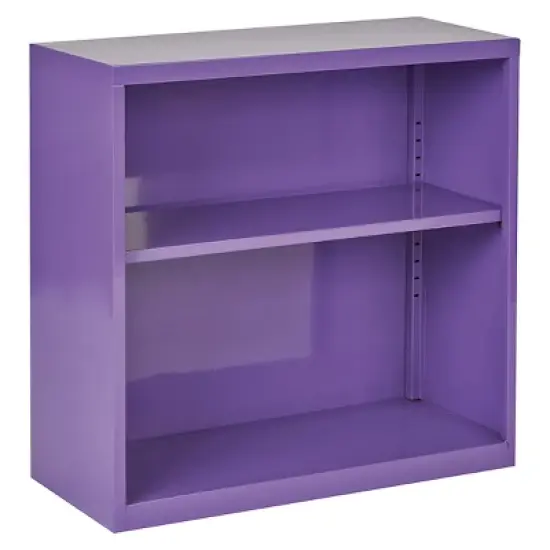 28" Metal Bookcase - Office Star image {6}
