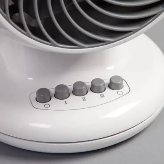 IRIS WOOZOO Oscillating Fan with Timer 3 Speed Settings image {4}