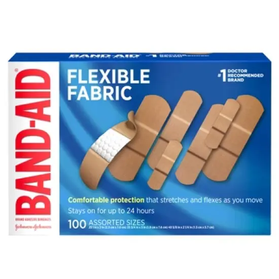 Band-Aid Flexible Fabric - 100ct image {1}