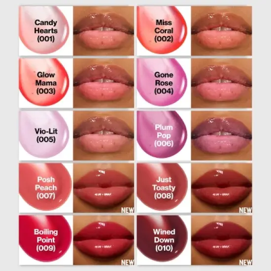 Revlon Super Lustrous Glimmer Lip Oil - Moisturizing - 0.13 fl oz image {9}