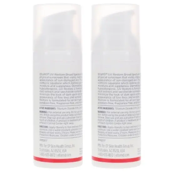 EltaMD UV Restore Broad Spectrum SPF 40 Face Sunscreen 1.7 oz 2 Pack image {4}