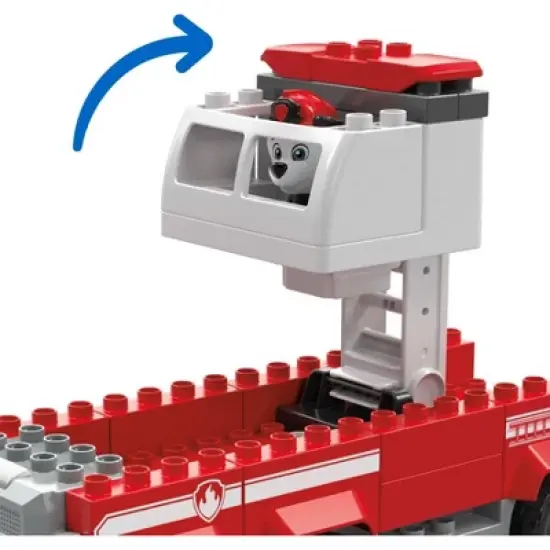MEGA Nickelodeon PAW Patrol Marshall's Ultimate Fire Truck Building Set - 37pcs image {4}