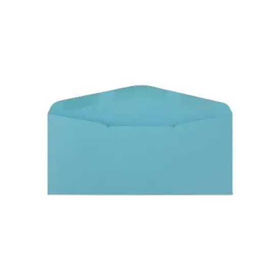 JAM Paper #9 Business Colored Envelopes 3.875 x 8.875 Blue Recycled 1532897 image {1}