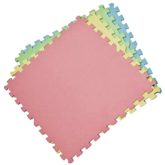 Home Mart Goods EVA Foam Interlocking Puzzle Play Mat - 10 Piece Set image {5}