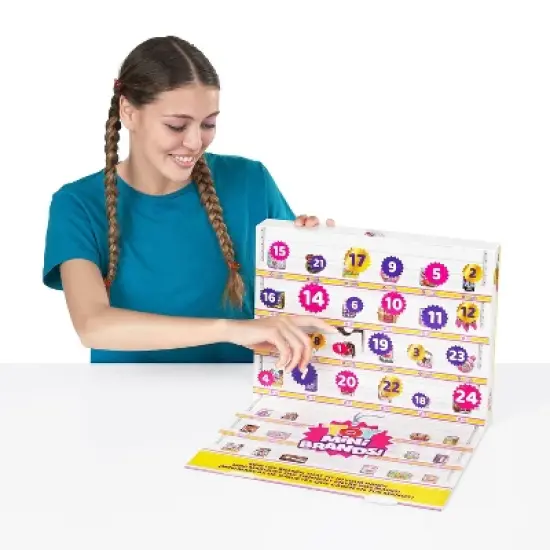 5 Surprise Toy Mini Brands Global Series 3 Advent Calendar image {3}