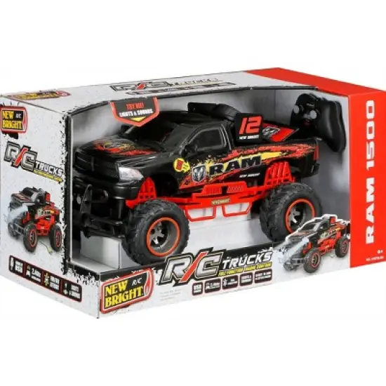 New Bright RC Ram 1500 Pickup Truck - 1:10 Scale image {9}
