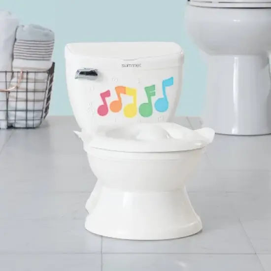 Summer Infant My Size Potty Lights and Songs with Transition Ring - White image {10}