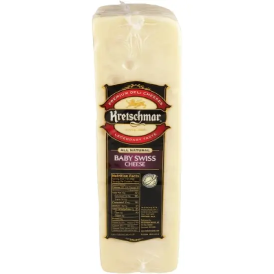 Kretschmar Baby Swiss Cheese - price per lb image {3}