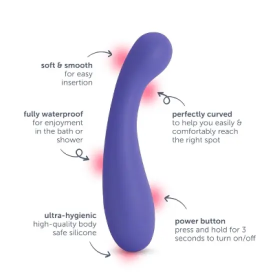 plusOne G-Spot Waterproof Vibrator image {3}