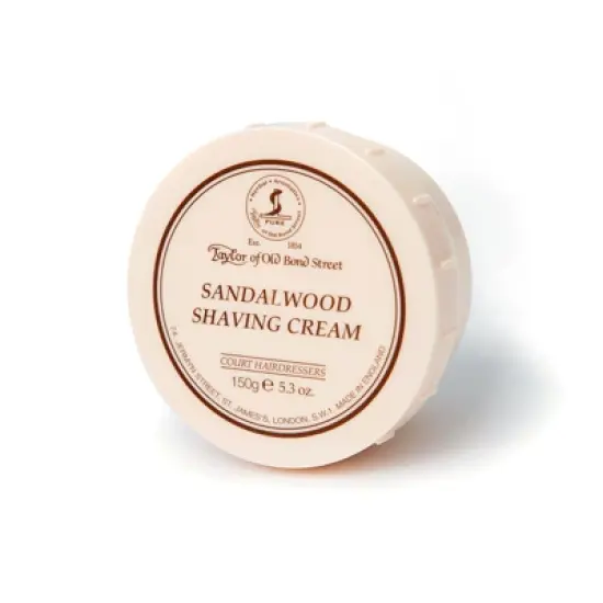 Taylor of Old Bond Street Sandalwood Shaving Cream Bowl Sandalwood 5.3oz image {3}