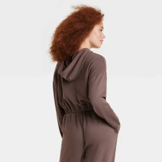 Women's Waffle Full Zip Hoodie - All in Motion&trade; image {3}