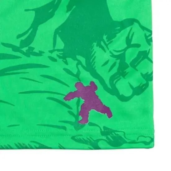 Marvel Avengers Black Panther T-Shirt Mesh Shorts Set image {6}