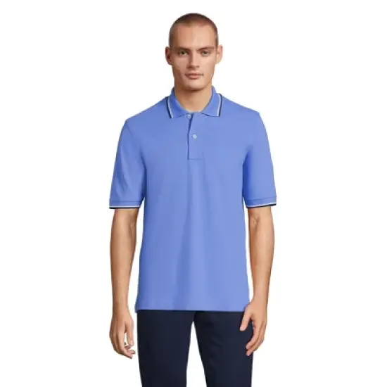 Lands' End Men's Short Sleeve Comfort-First Mesh Polo Shirt image {12}