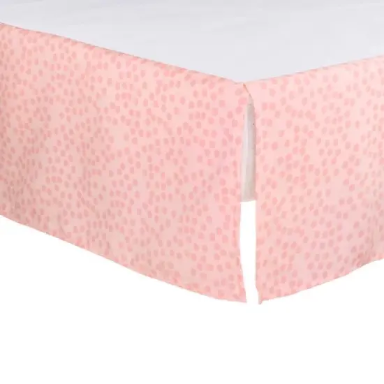 The Peanutshell Aflutter Baby Crib Bedding Set, Pink Floral/Butterfly - 3pc image {3}