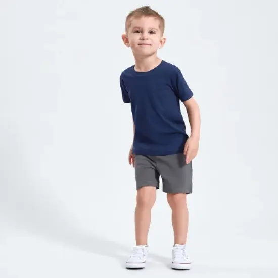 Gerber Baby & Toddler Boys' Short Sleeve Pocket Tees, 3-Pack image {2}