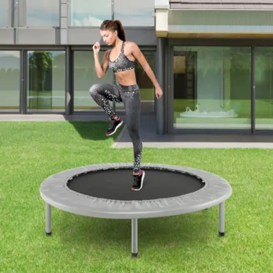 Infans 38" Mini Folding Trampoline Portable Recreational Fitness Rebounder image {4}