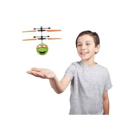 Nickelodeon TMNT Michelangelo UFO Ball Helicopter image {3}