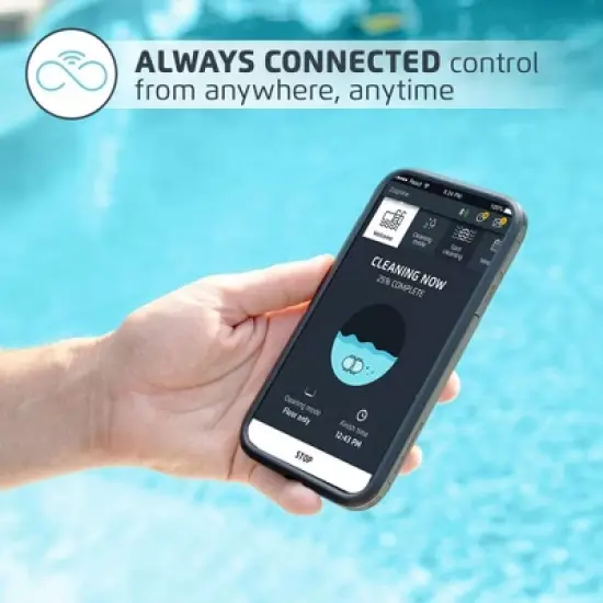 Dolphin Triton PS Plus WiFi Inground Robotic Pool Cleaner Upgraded Swivel with Ultra Fine Filter image {3}