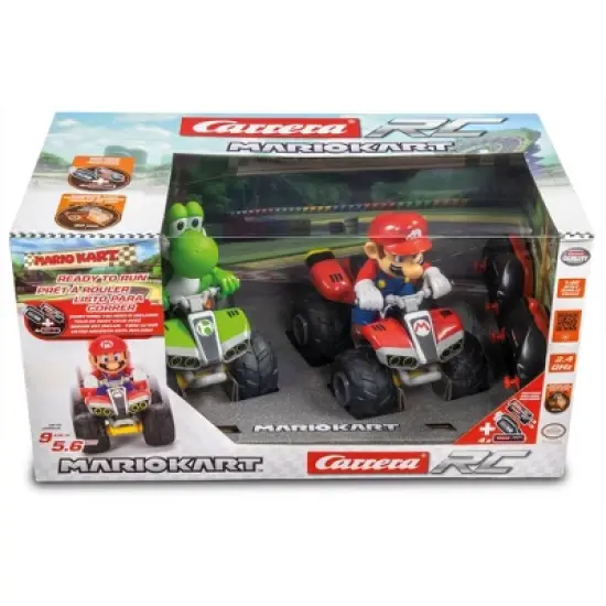 Carrera RC Mario Kart Quad Twin Pack - Mario and Yoshi image {4}