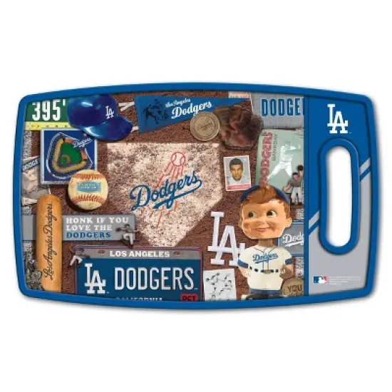 MLB Los Angeles Dodgers Retro Series Cutting Board image {4}