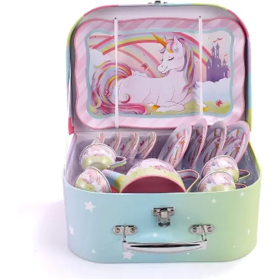 Joyin Unicorn Tin Teapot image {3}